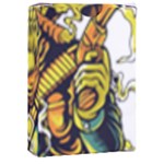 Cowboy Skeleton With Gun Illustration Playing Cards Single Design (Rectangle) with Custom Box