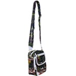 Grim Reaper Above Art  Monster Moon Letter Poster Shoulder Strap Belt Bag