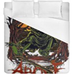 Grim Reaper Above Art  Monster Moon Letter Poster Duvet Cover (King Size)