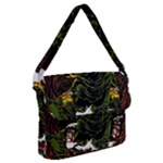 Grim Reaper Above Art  Monster Moon Letter Poster Buckle Messenger Bag