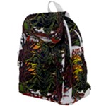 Grim Reaper Above Art  Monster Moon Letter Poster Top Flap Backpack