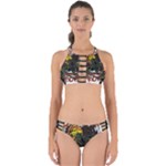 Grim Reaper Above Art  Monster Moon Letter Poster Perfectly Cut Out Bikini Set