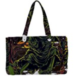 Grim Reaper Above Art  Monster Moon Letter Poster Canvas Work Bag