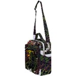 Grim Reaper Above Art  Monster Moon Letter Poster Crossbody Day Bag