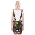 Grim Reaper Above Art  Monster Moon Letter Poster Braces Suspender Skirt