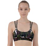 Grim Reaper Above Art  Monster Moon Letter Poster Line Them Up Sports Bra