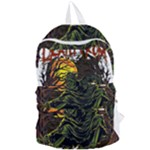 Grim Reaper Above Art  Monster Moon Letter Poster Foldable Lightweight Backpack