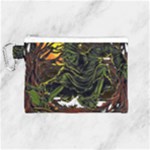 Grim Reaper Above Art  Monster Moon Letter Poster Canvas Cosmetic Bag (Medium)