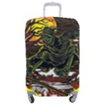 Grim Reaper Above Art  Monster Moon Letter Poster Luggage Cover (Medium)