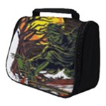 Grim Reaper Above Art  Monster Moon Letter Poster Full Print Travel Pouch (Small)