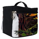 Grim Reaper Above Art  Monster Moon Letter Poster Make Up Travel Bag (Small)