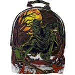 Grim Reaper Above Art  Monster Moon Letter Poster Mini Full Print Backpack