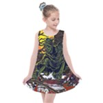 Grim Reaper Above Art  Monster Moon Letter Poster Kids  Summer Dress