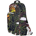 Grim Reaper Above Art  Monster Moon Letter Poster Double Compartment Backpack