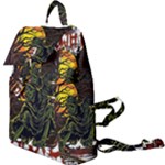 Grim Reaper Above Art  Monster Moon Letter Poster Buckle Everyday Backpack