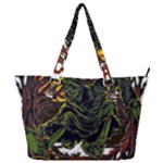 Grim Reaper Above Art  Monster Moon Letter Poster Full Print Shoulder Bag