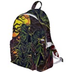 Grim Reaper Above Art  Monster Moon Letter Poster The Plain Backpack