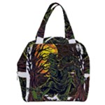 Grim Reaper Above Art  Monster Moon Letter Poster Boxy Hand Bag