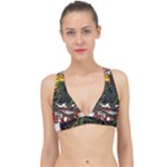 Grim Reaper Above Art  Monster Moon Letter Poster Classic Banded Bikini Top