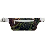 Grim Reaper Above Art  Monster Moon Letter Poster Active Waist Bag