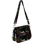 Grim Reaper Above Art  Monster Moon Letter Poster Saddle Handbag