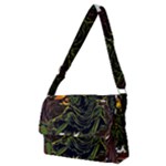 Grim Reaper Above Art  Monster Moon Letter Poster Full Print Messenger Bag (M)
