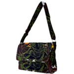 Grim Reaper Above Art  Monster Moon Letter Poster Full Print Messenger Bag (L)