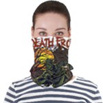 Grim Reaper Above Art  Monster Moon Letter Poster Face Seamless Bandana (Adult)