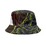 Grim Reaper Above Art  Monster Moon Letter Poster Bucket Hat