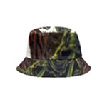 Grim Reaper Above Art  Monster Moon Letter Poster Bucket Hat (Kids)