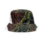 Grim Reaper Above Art  Monster Moon Letter Poster Inside Out Bucket Hat