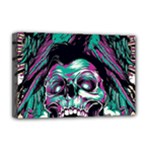 Anarchy Skull And Birds Deluxe Canvas 18  x 12  (Stretched)