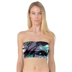 Anarchy Skull And Birds Bandeau Top