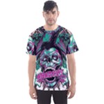 Anarchy Skull And Birds Men s Sport Mesh T-Shirt