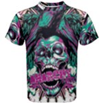 Anarchy Skull And Birds Men s Cotton T-Shirt