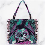 Anarchy Skull And Birds Mini Tote Bag
