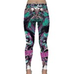Anarchy Skull And Birds Classic Yoga Leggings