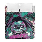 Anarchy Skull And Birds Duvet Cover Double Side (Full/ Double Size)