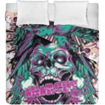 Anarchy Skull And Birds Duvet Cover Double Side (King Size)