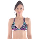 Anarchy Skull And Birds Plunge Bikini Top