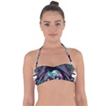 Anarchy Skull And Birds Tie Back Bikini Top