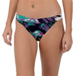 Anarchy Skull And Birds Band Bikini Bottoms