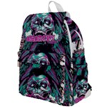 Anarchy Skull And Birds Top Flap Backpack