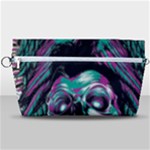 Anarchy Skull And Birds Handbag Organizer