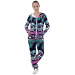 Anarchy Skull And Birds Women s Tracksuit