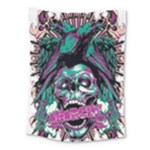 Anarchy Skull And Birds Medium Tapestry