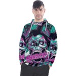 Anarchy Skull And Birds Men s Pullover Hoodie