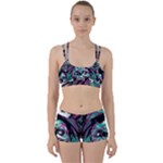 Anarchy Skull And Birds Perfect Fit Gym Set
