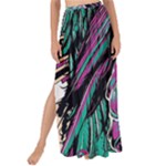 Anarchy Skull And Birds Maxi Chiffon Tie-Up Sarong