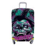 Anarchy Skull And Birds Luggage Cover (Small)